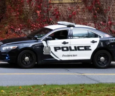 Fredericton police vehicle