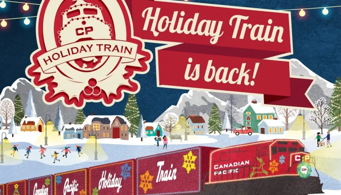 Cp holiday train poster