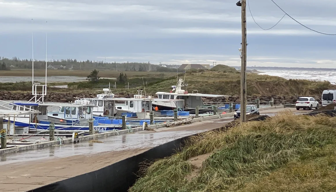 Lobster fishing boats