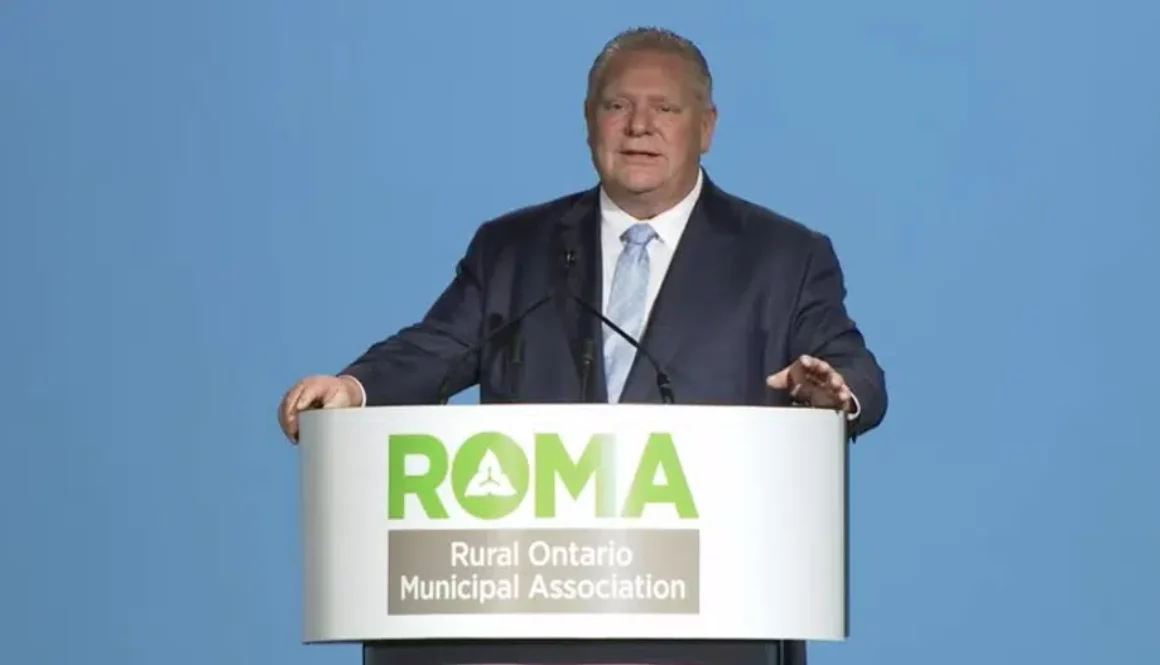 Doug Ford at ROMA 2023