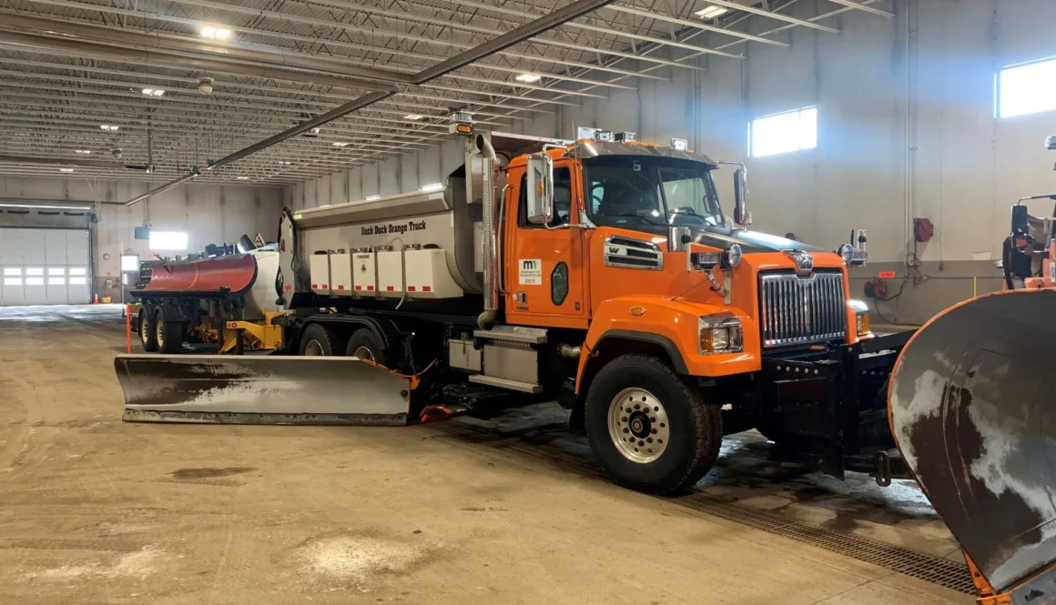 Minnesota snow plow - Duck Duck Orange Truck
