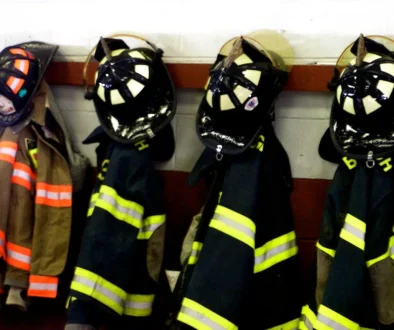 firefighters' gear