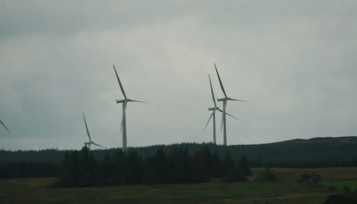 Wind turbines, Eaglesham