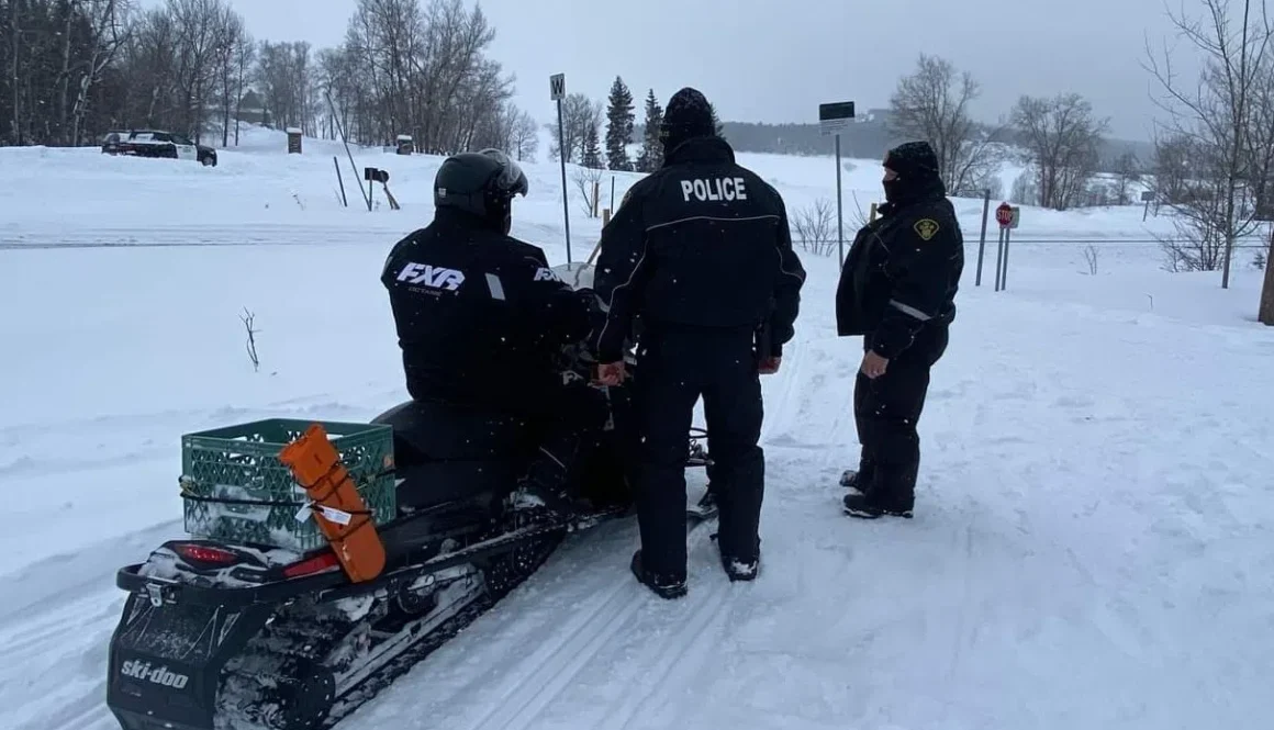 opp snowmobile patrol