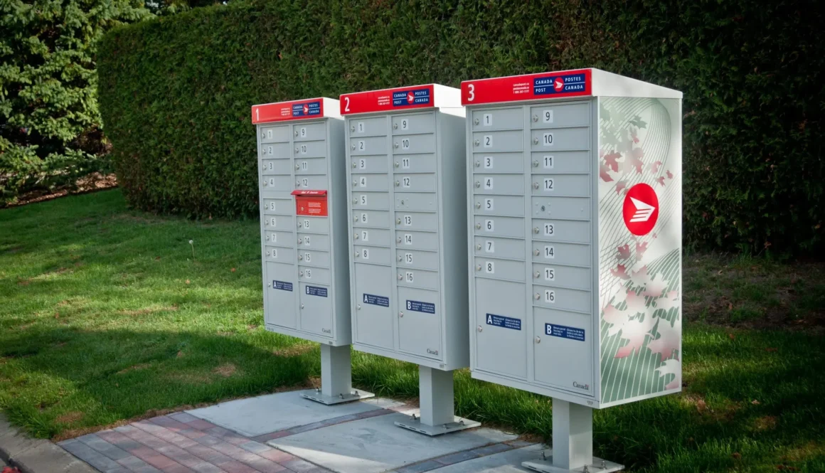 Canada Post Community Mailboxes (Cropped)