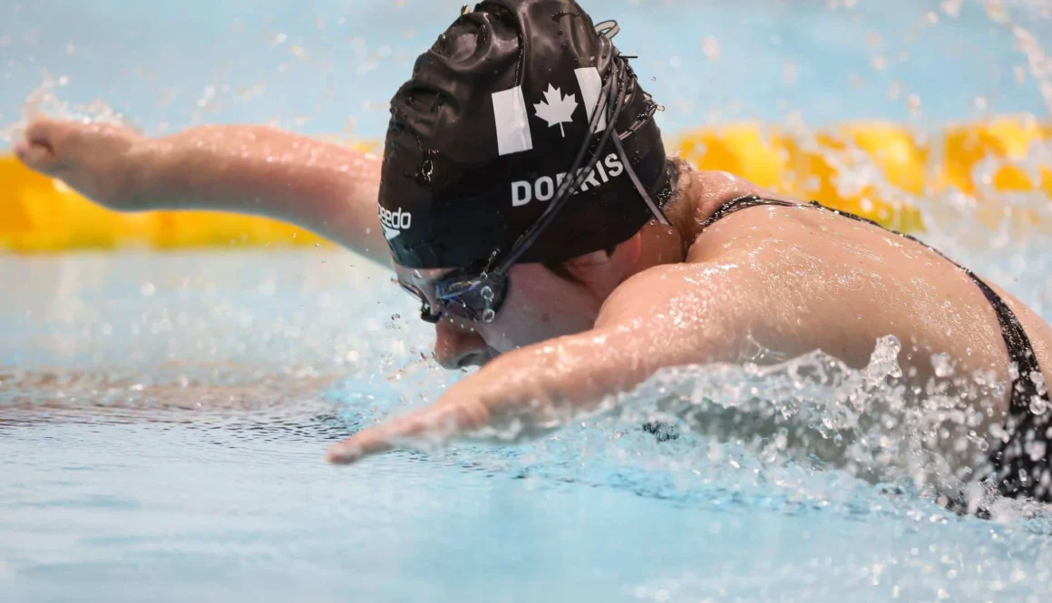 Paralympic swimmer Danielle Dorris