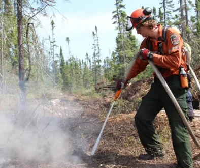 mnr fire fighter nipigon