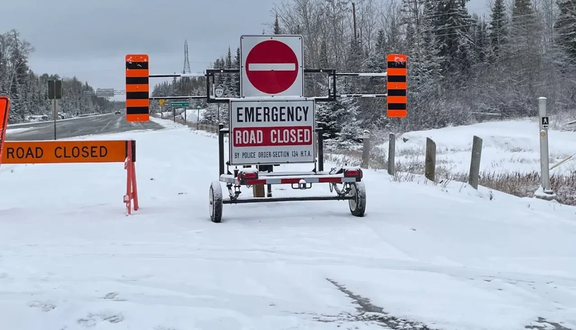 highway closed bypass