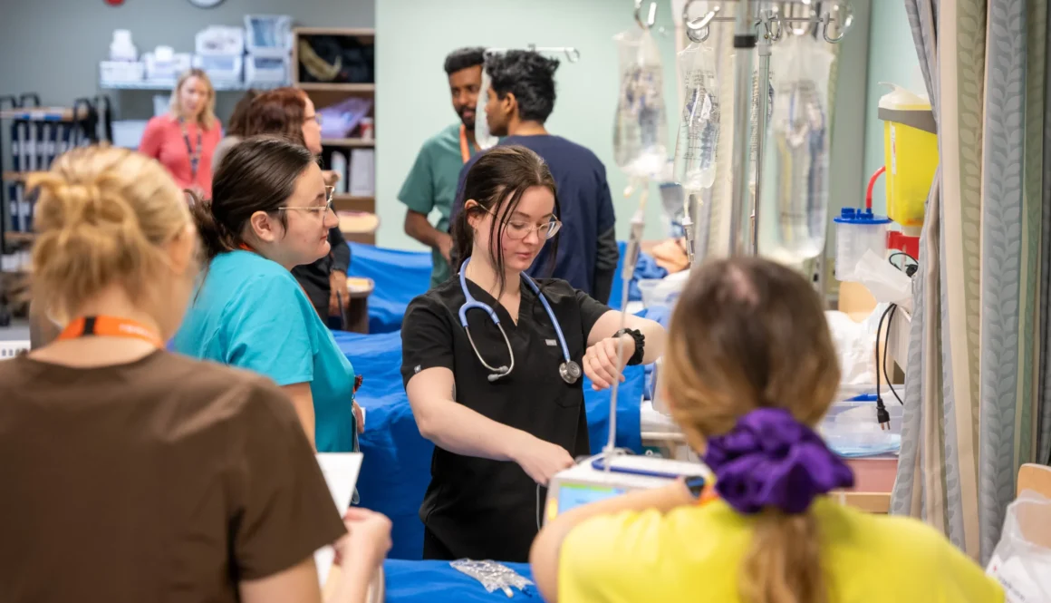 Con College Nursing Students