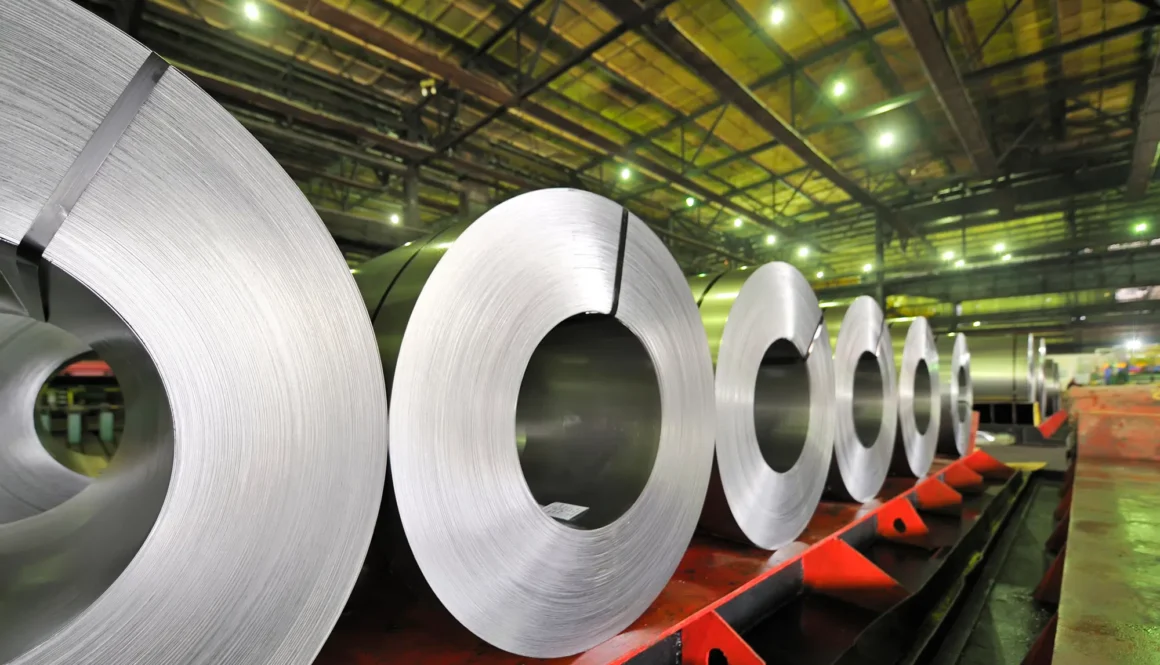 Rolls of steel sheet