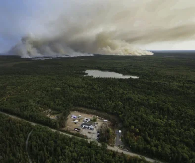 Long Lake wildfire