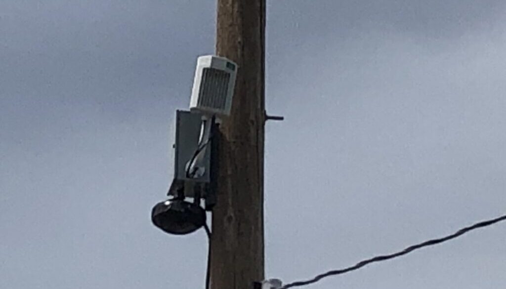 CCTV camera at corner of Portage and Scott 3