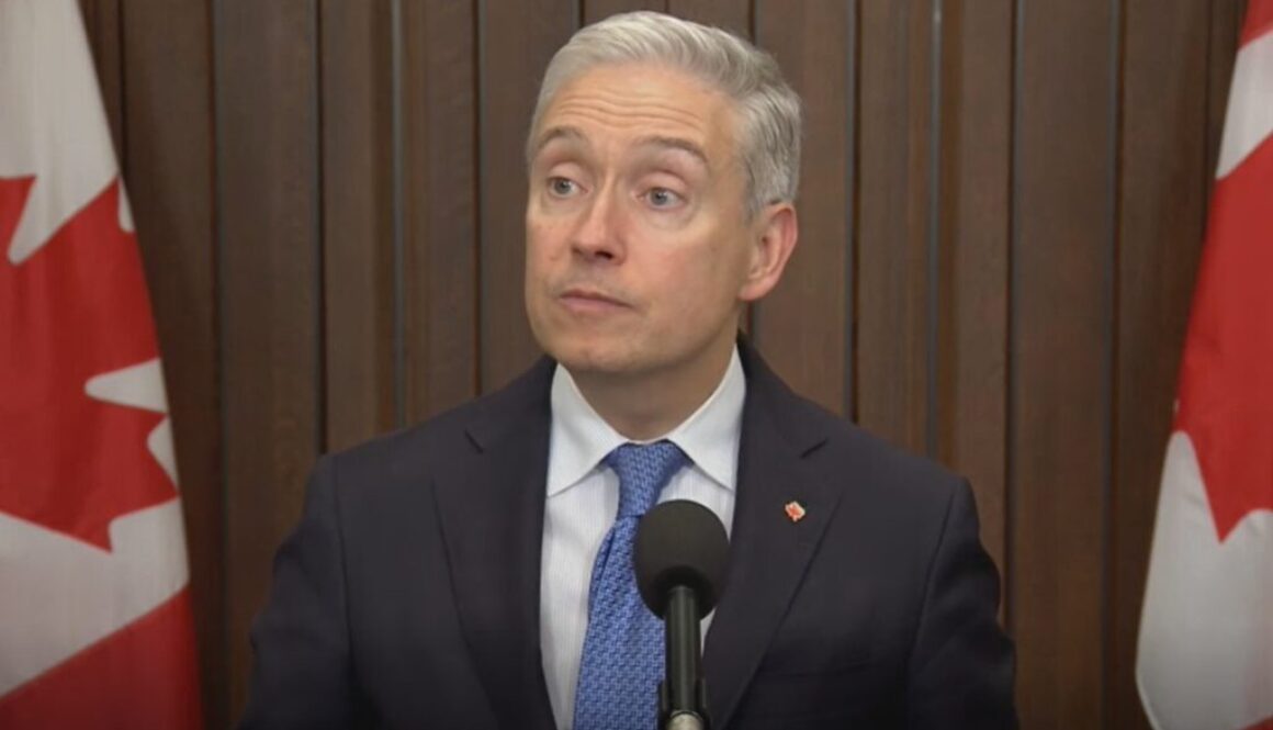 Finance Minister Francois-Phillippe Champagne