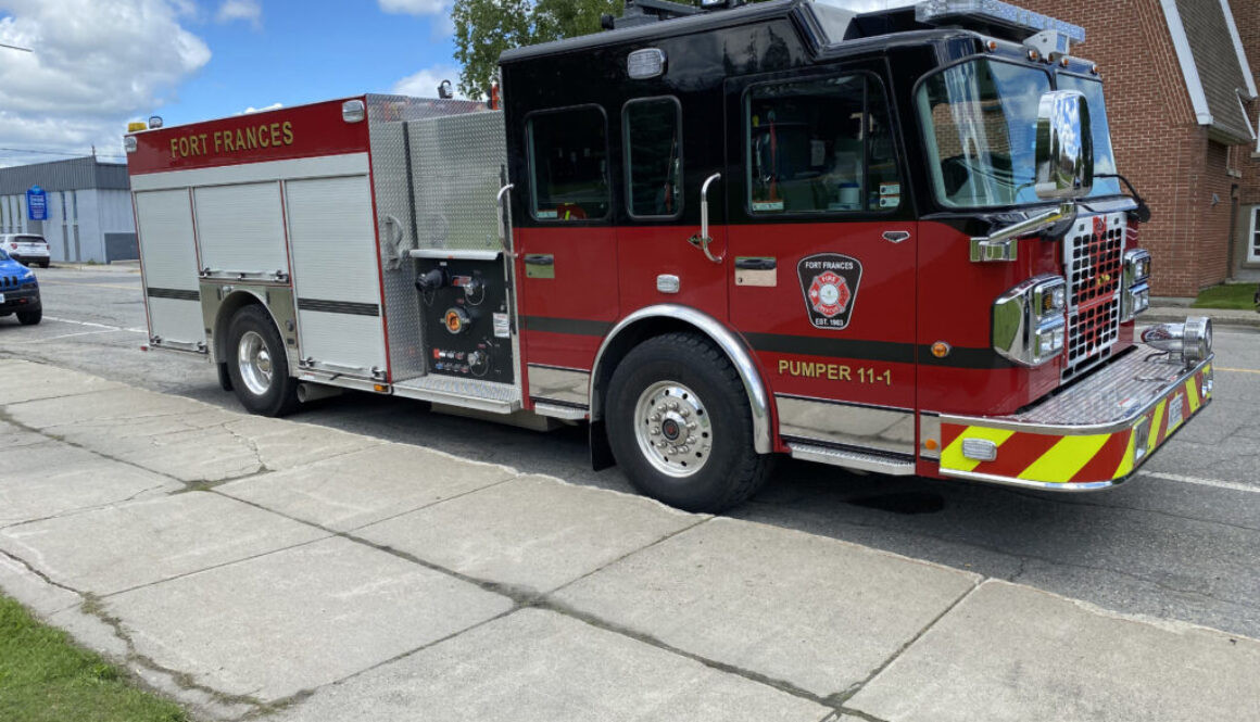 Fort Frances Fire truck