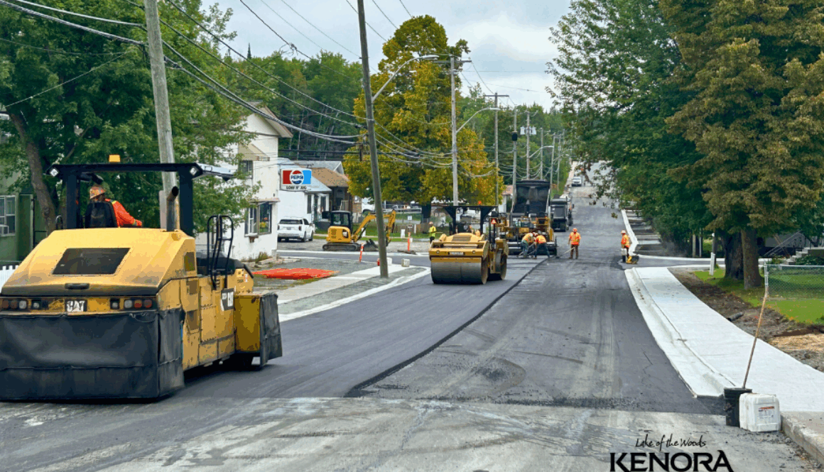 Ninth Street North Paving Photo