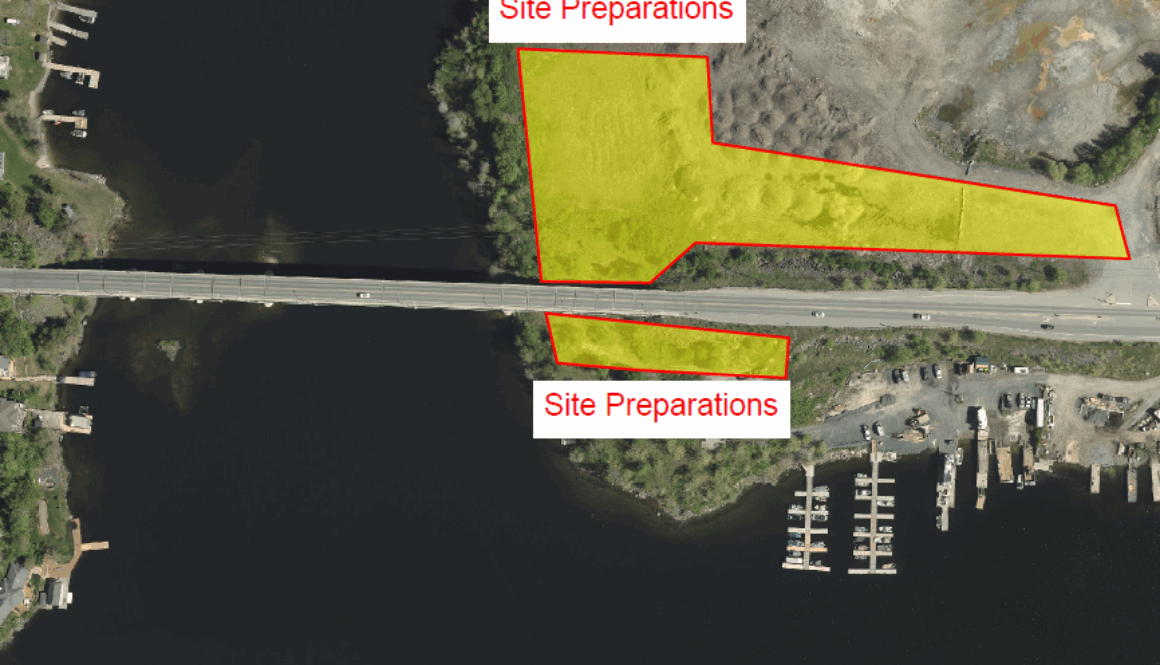 keewatin bridge site prep
