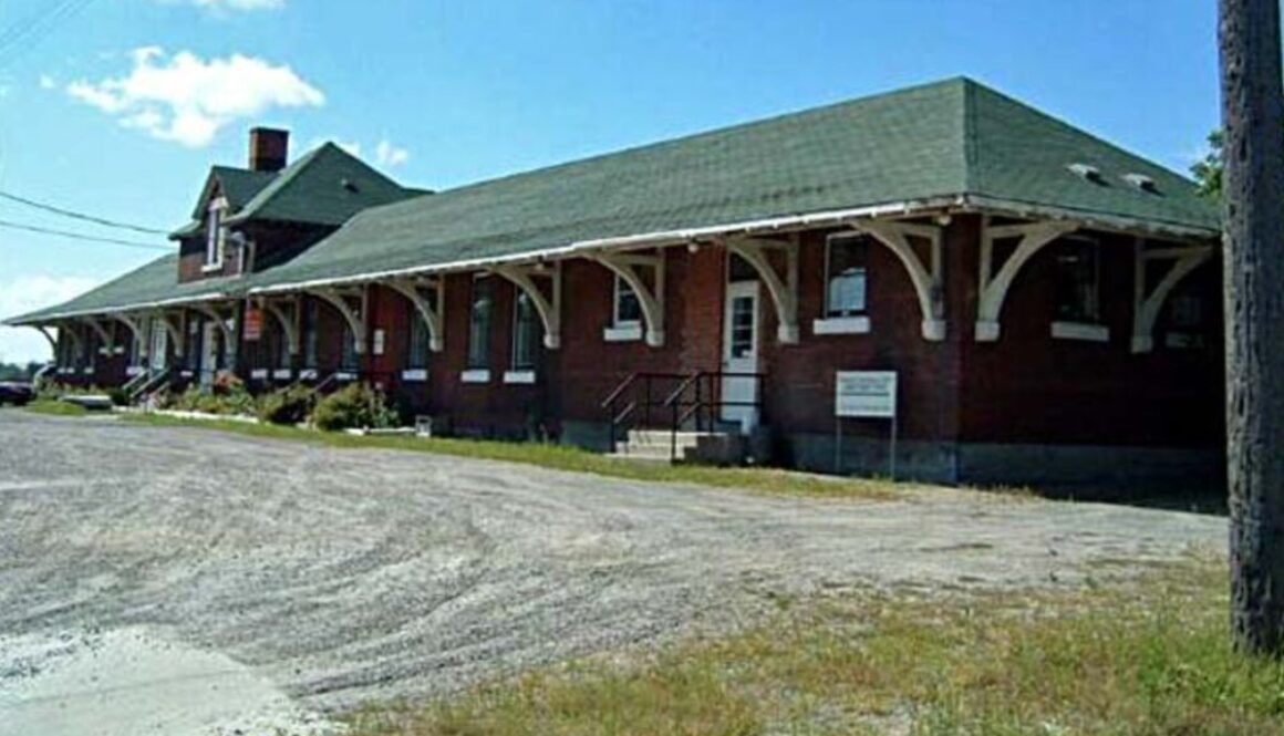 CN train station made largers