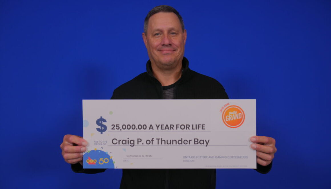 Daily Grand_July 21 2025_$500000.00_Craig Pages of Thunder Bay_