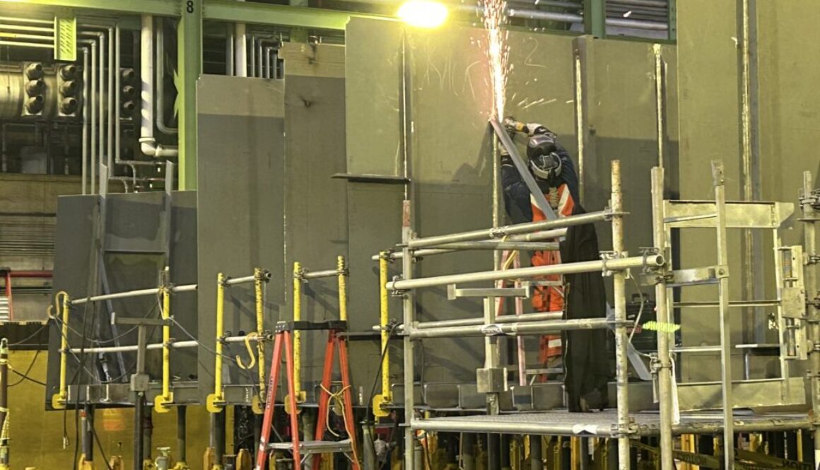 Skilled trade welder