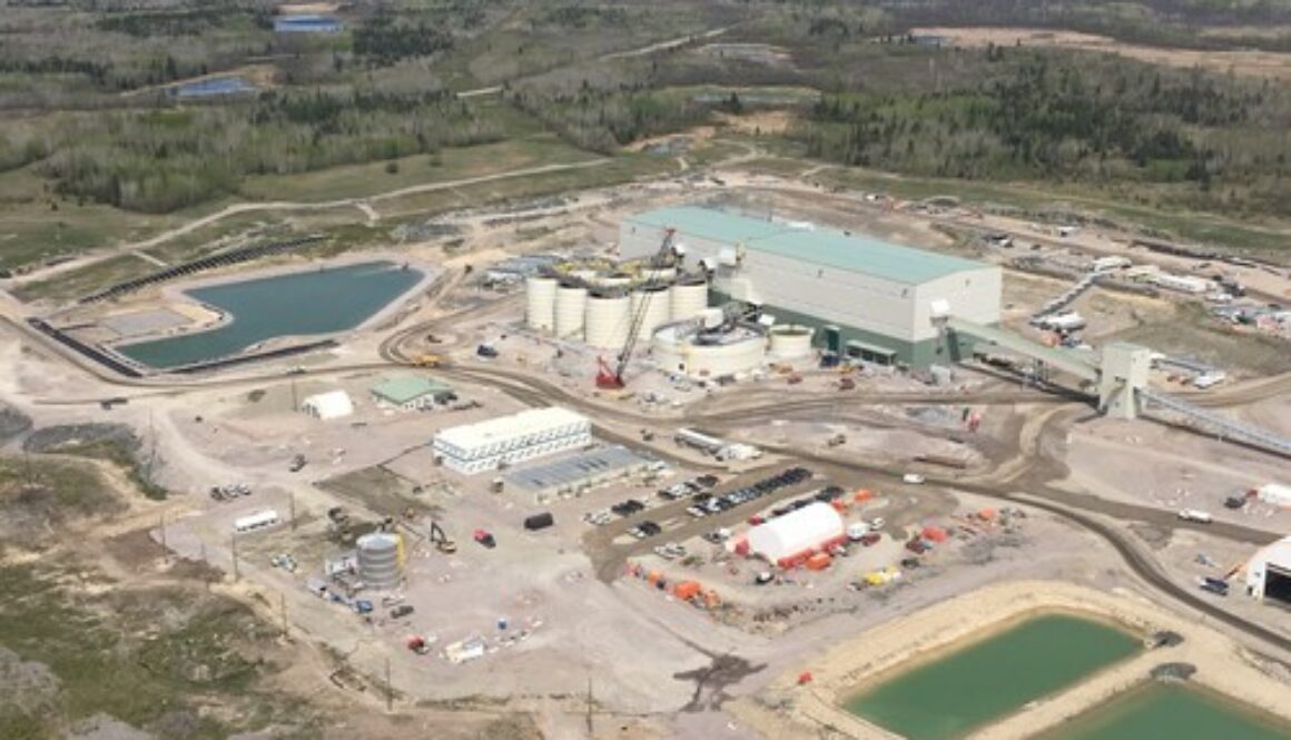 New Gold - Rainy River aerial view of process plant CNW-New Gold 4(1)