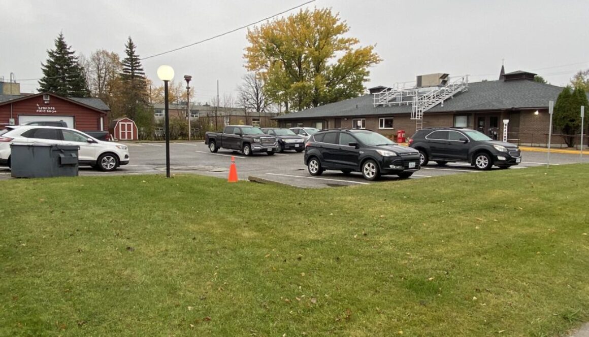 Sister Kennedy Centre parking lot Oct 28 2025