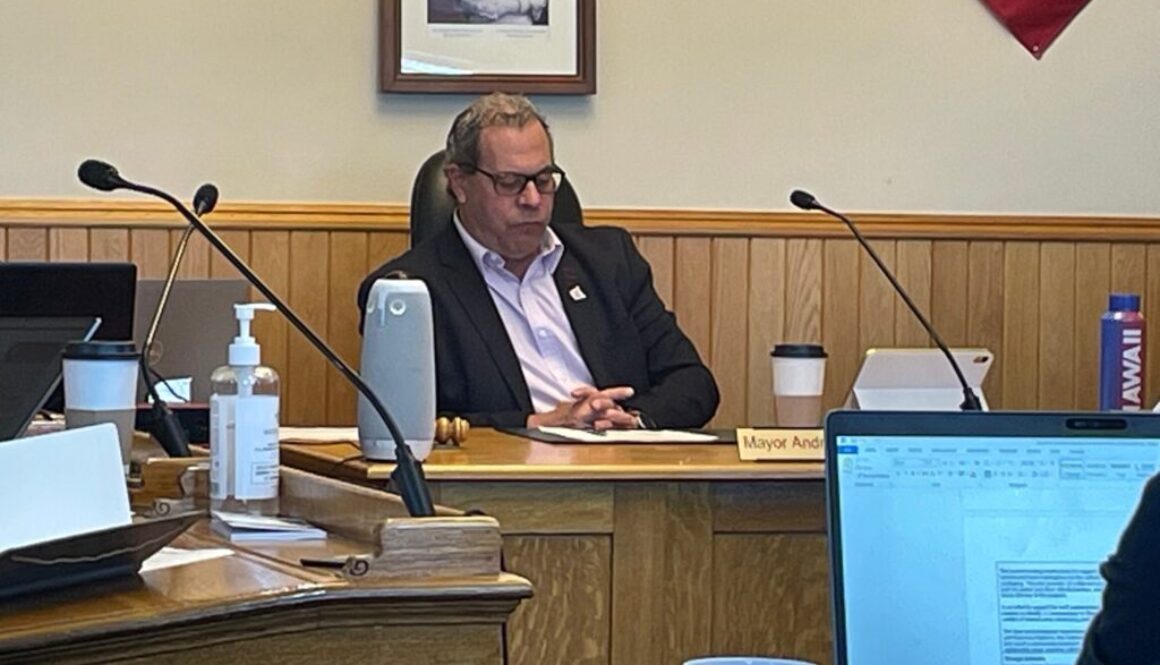 andrew poirier mayor