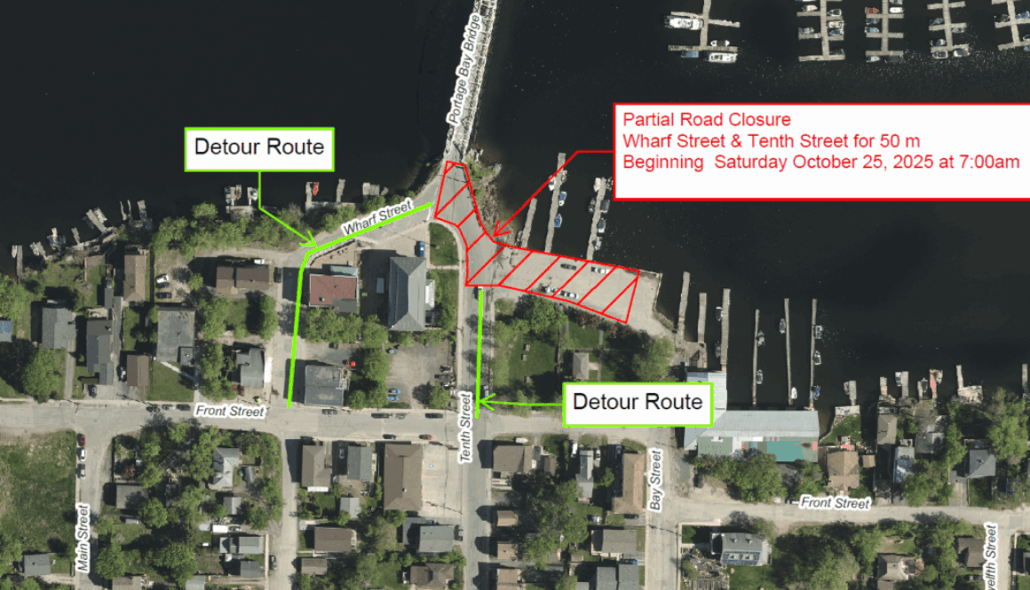 wharf street closure