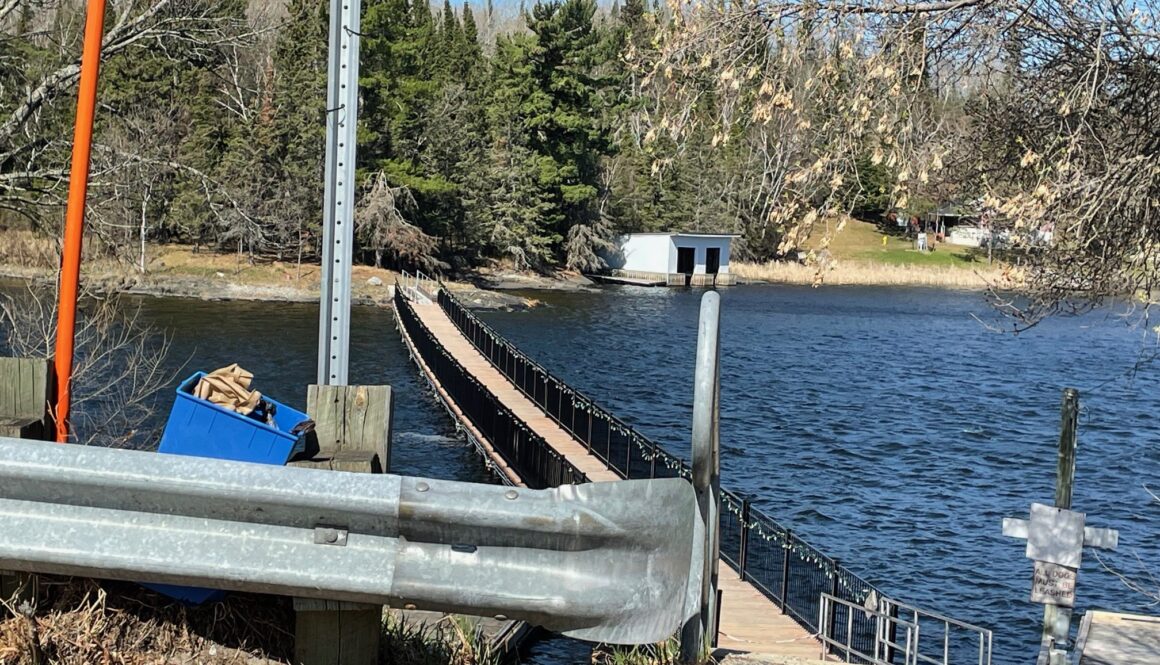 Coney footbridge spring