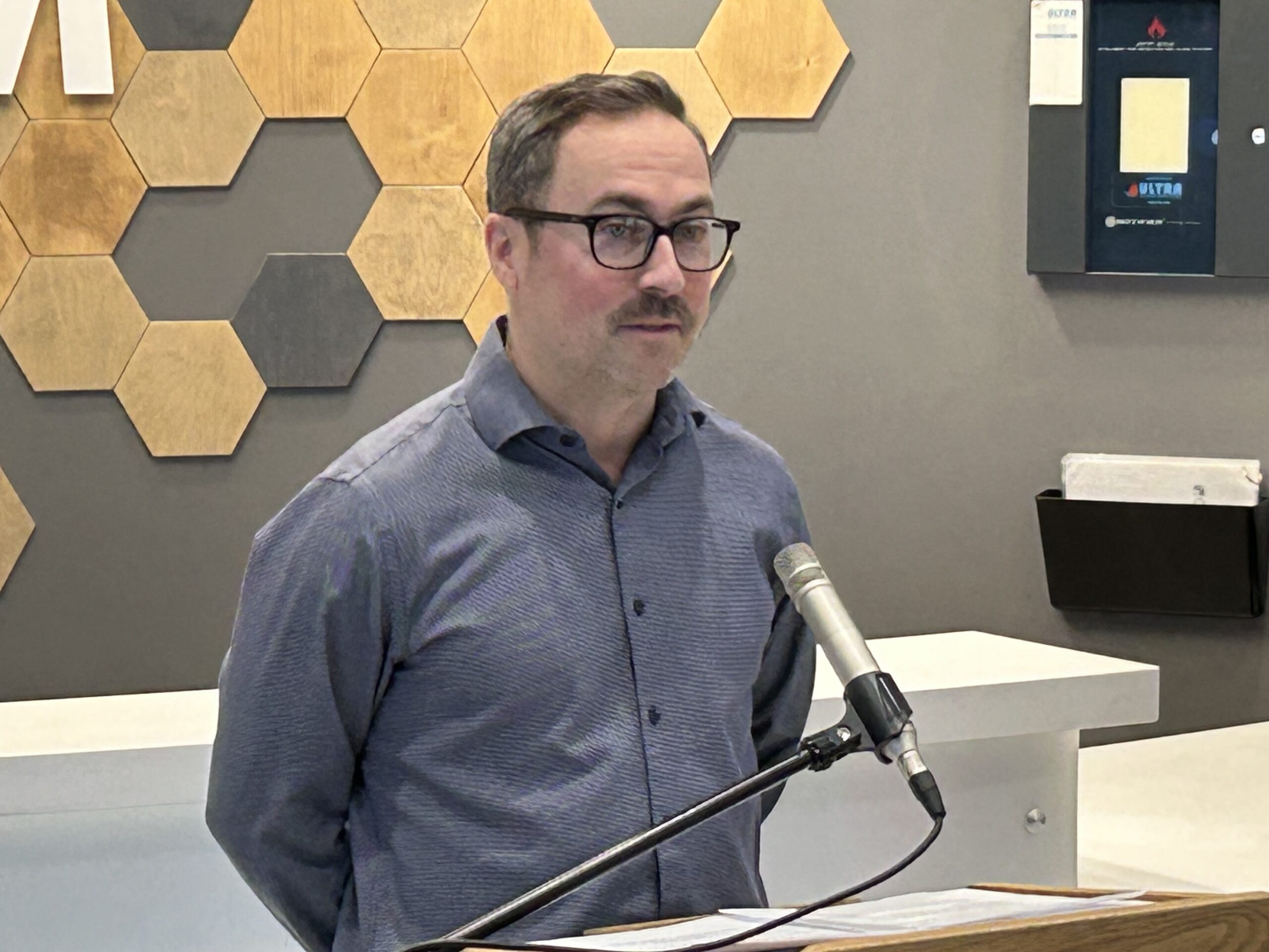 Organigram Senior Vice President of Operations East Matthew Carreau (November 2025) (Image: Tara Clow)