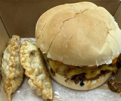 Bop Shop Kimchi Burger