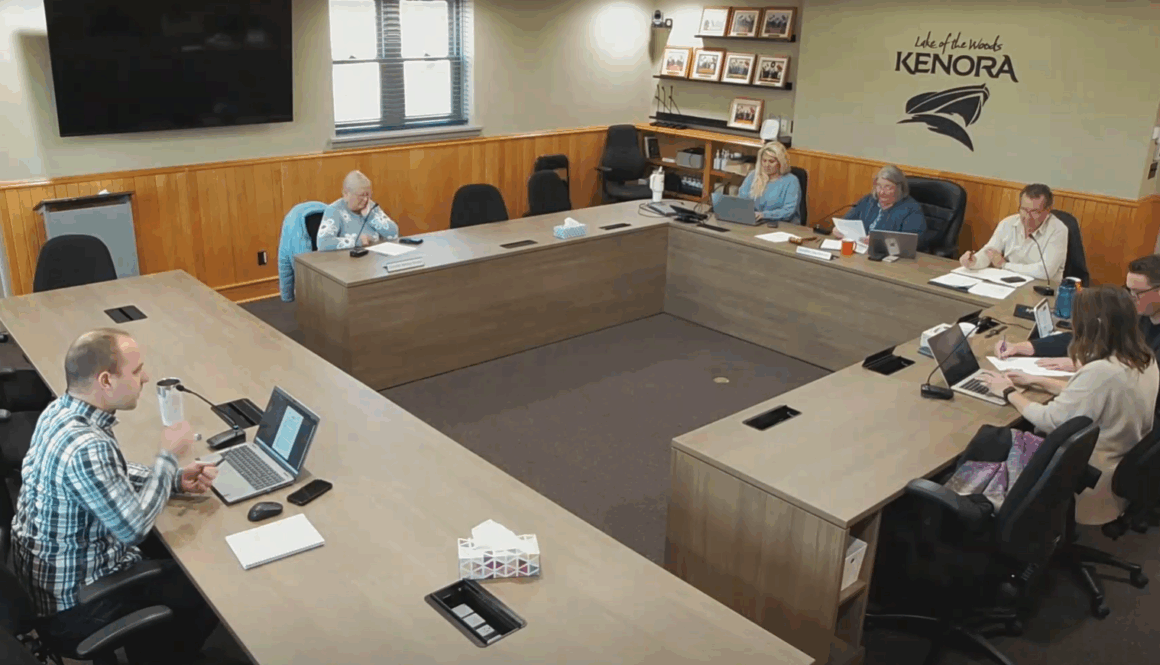 Kenora council meeting