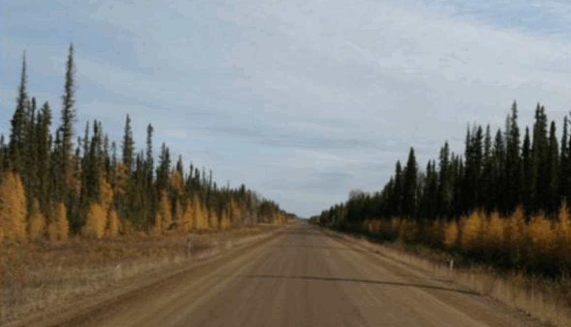 Remote dirt road