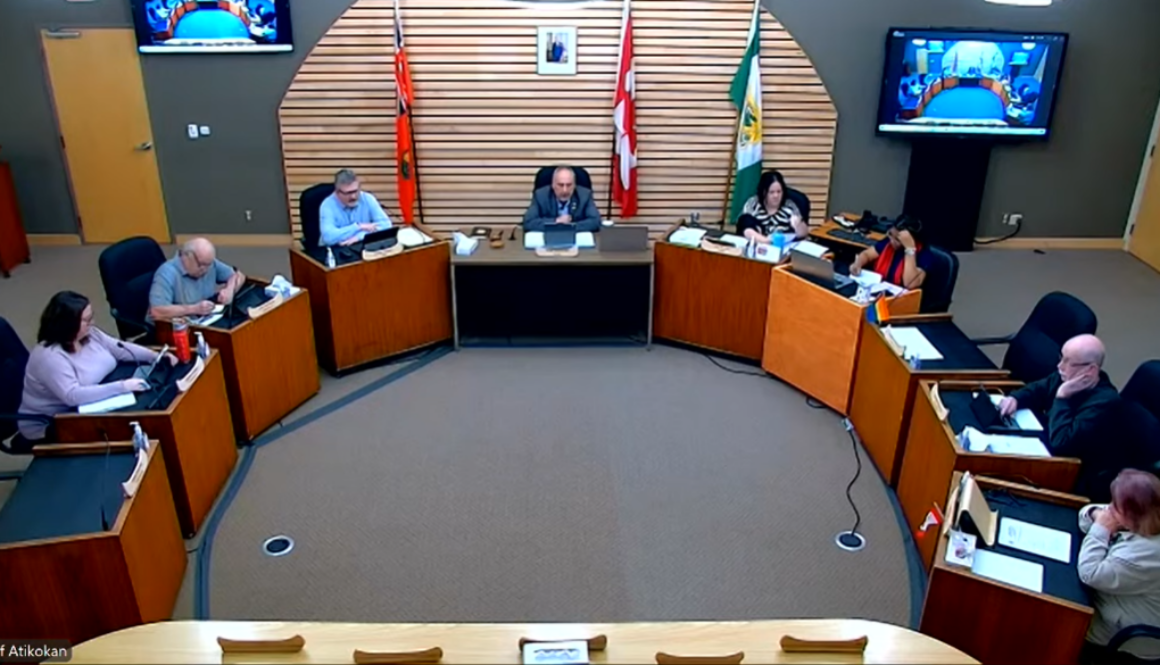 Atikokan council meeting Jan 12 2026