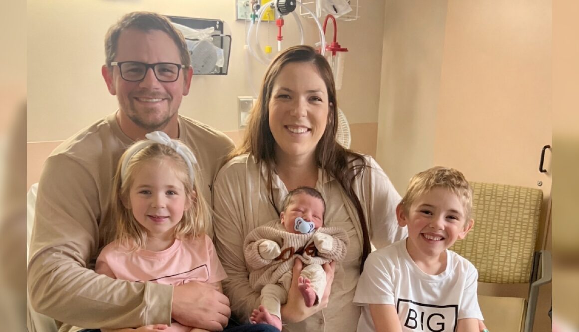 Croswell family first baby for 2026 at Fort Frances