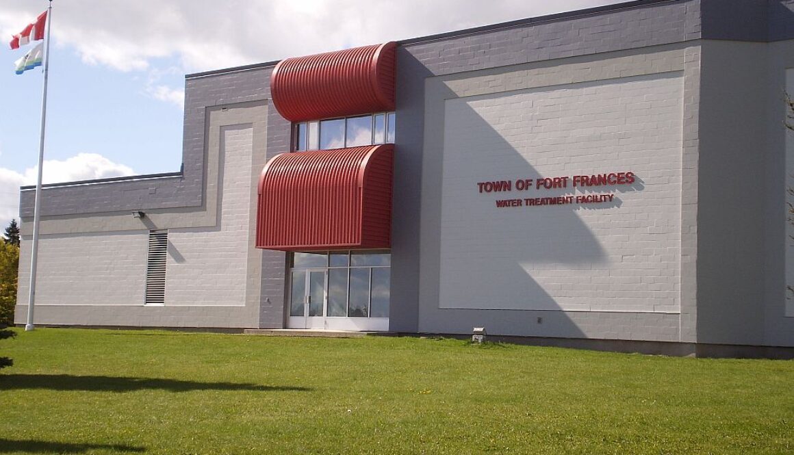 Fort Frances water treatment plant