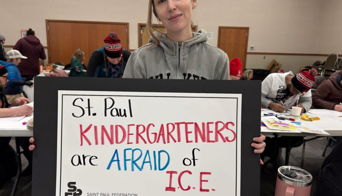 Minnesota educators ICE Education Minnesota photo Jan 28 2026