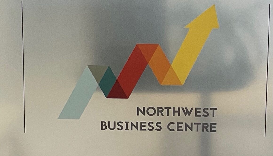 northwest business center sign