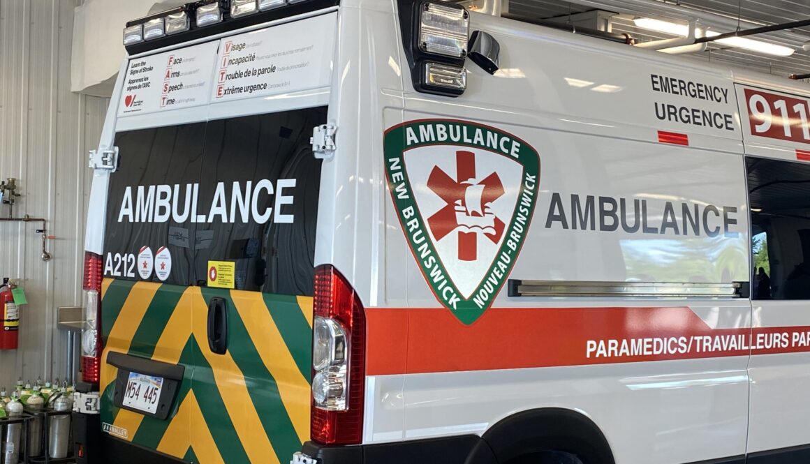 Ambulance New Brunswick (Image: Tara Clow)