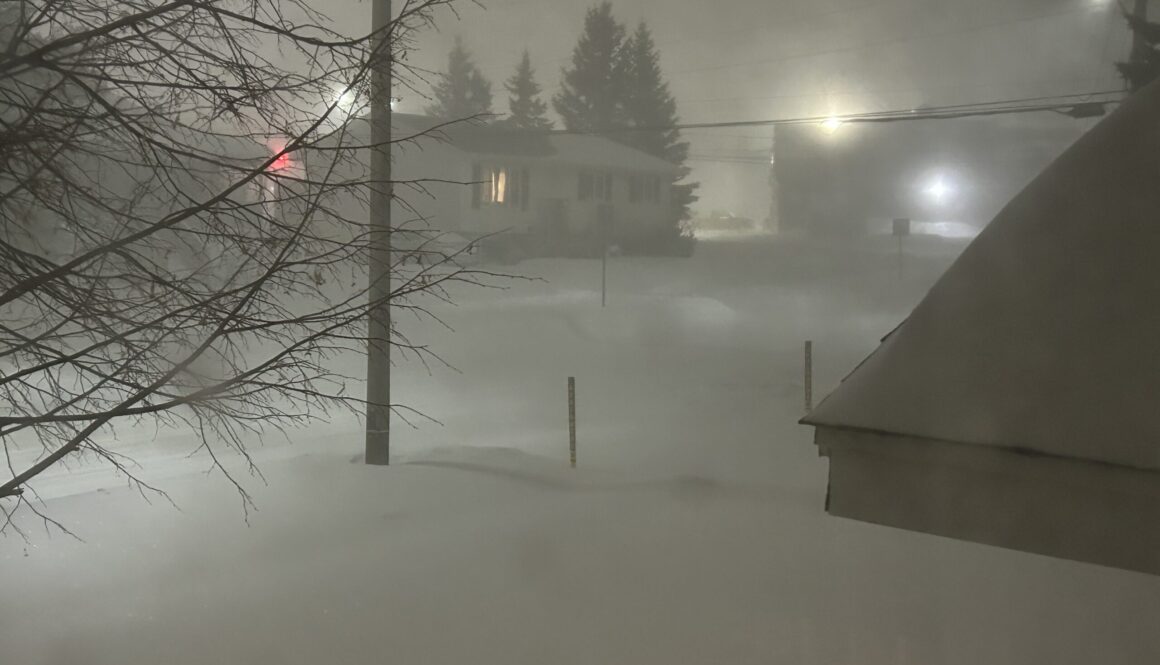 Winter storm Moncton