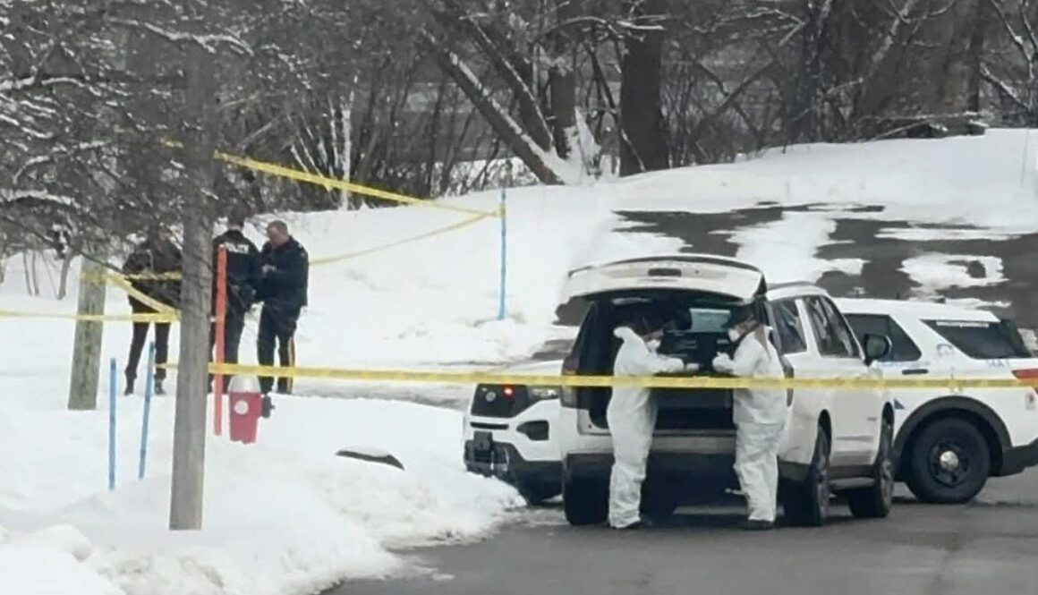 RCMP investigate death on High Street (February 2026) (Image: Wade Perry