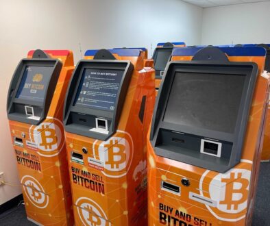 a group of yellow and orange machines