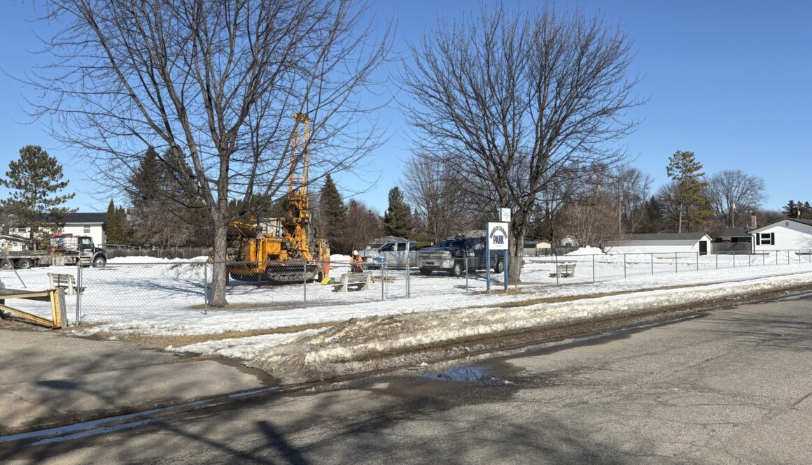 Drill on former St. Michael school playground March 10 2026 (2)