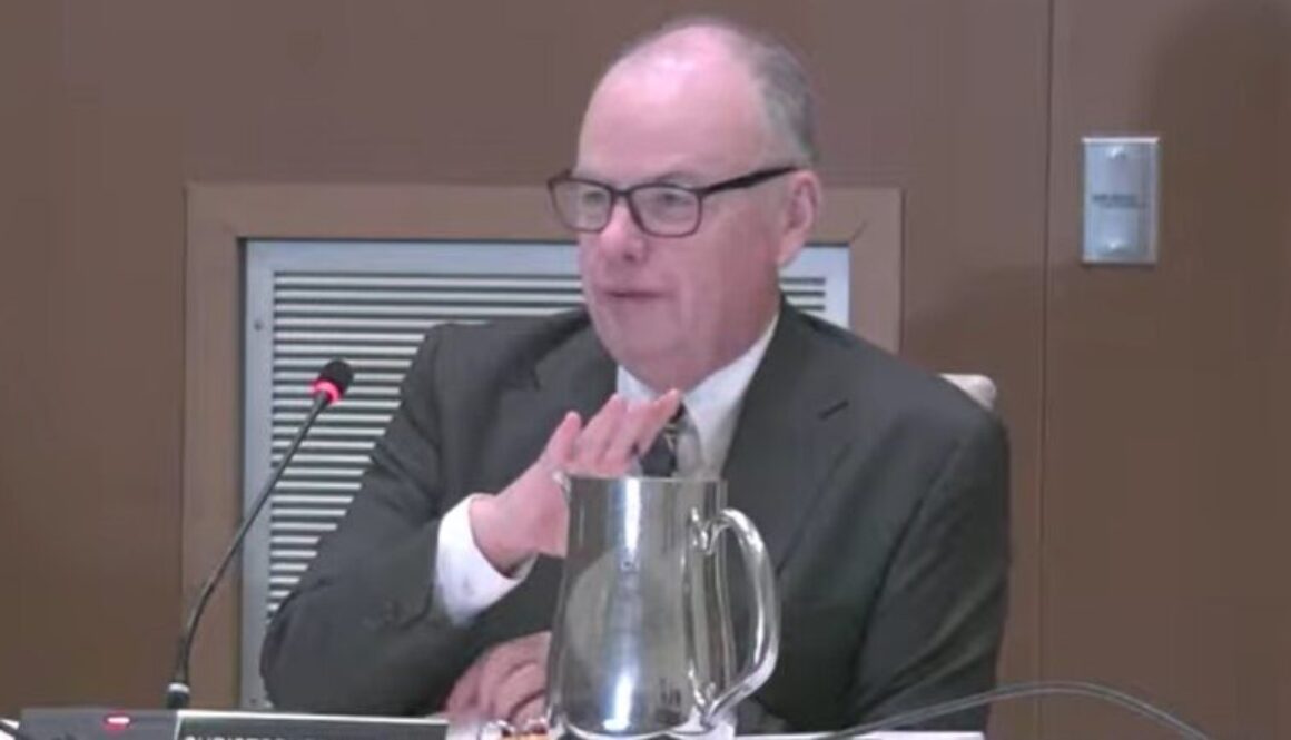 EUB Chair Christopher Stewart