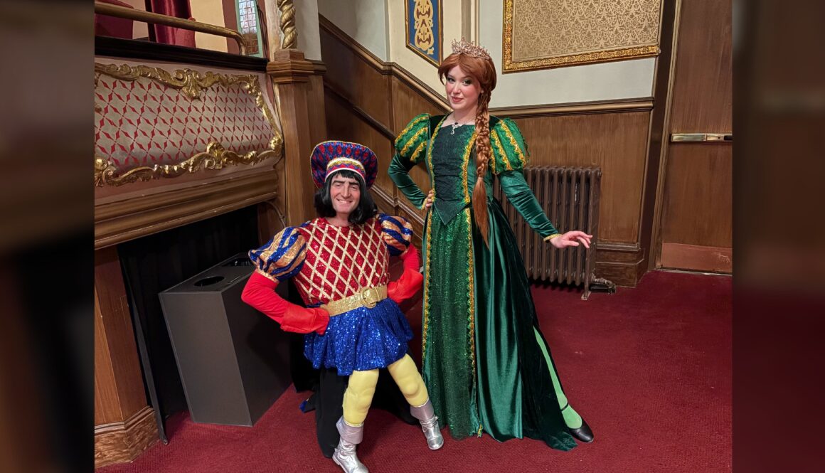 Fiona and Lord Farquaad (Image: Tara Clow)