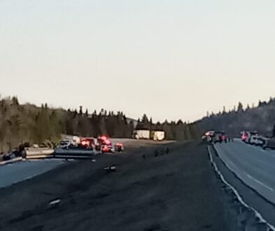 Highway 1 Tanker crash April 8 2026