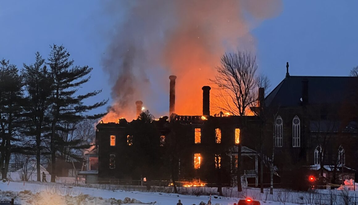 Miramichi Convent fire April 5 2026