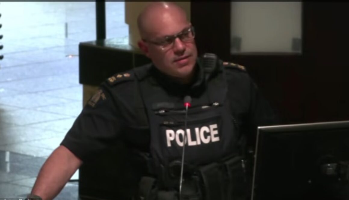 RCMP Suprintendent Benoir Jolette
