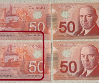 Counterfeit money