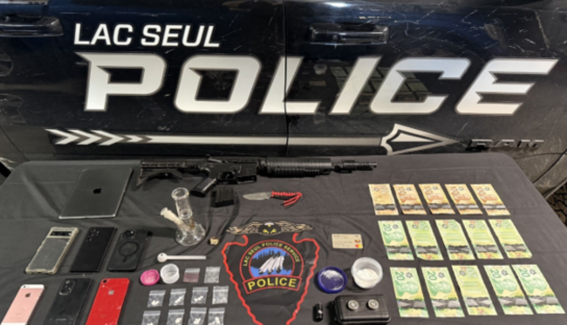 Lac Seul Police drug bust