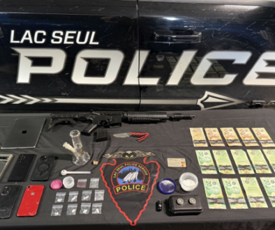 Lac Seul Police drug bust